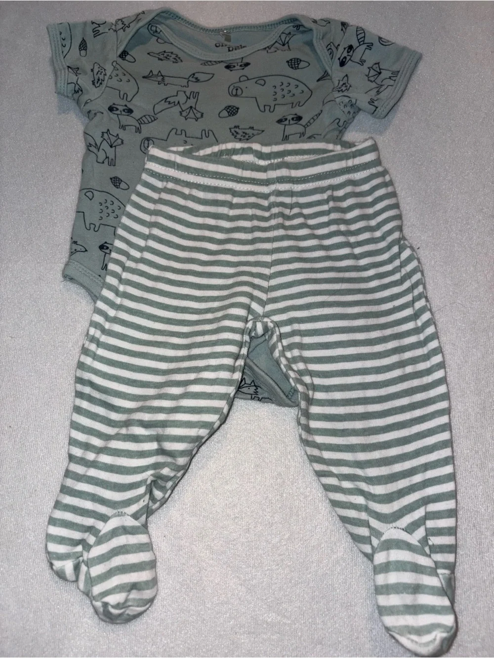 Baby boy 0-3 month outfit set bundle lot